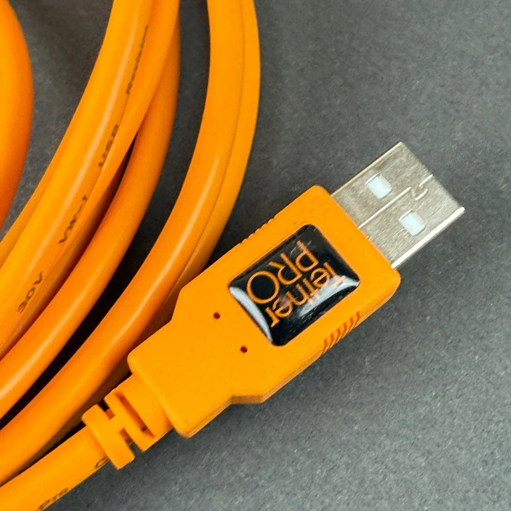 Tether‎ Tools TetherPro USB 2.0 Active Extension Cable Orange Excellent 16ft